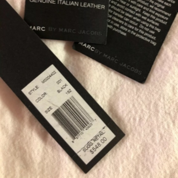 Marc by Marc Jacobs Third Rail Tote $548 Black - Picture 6 of 10